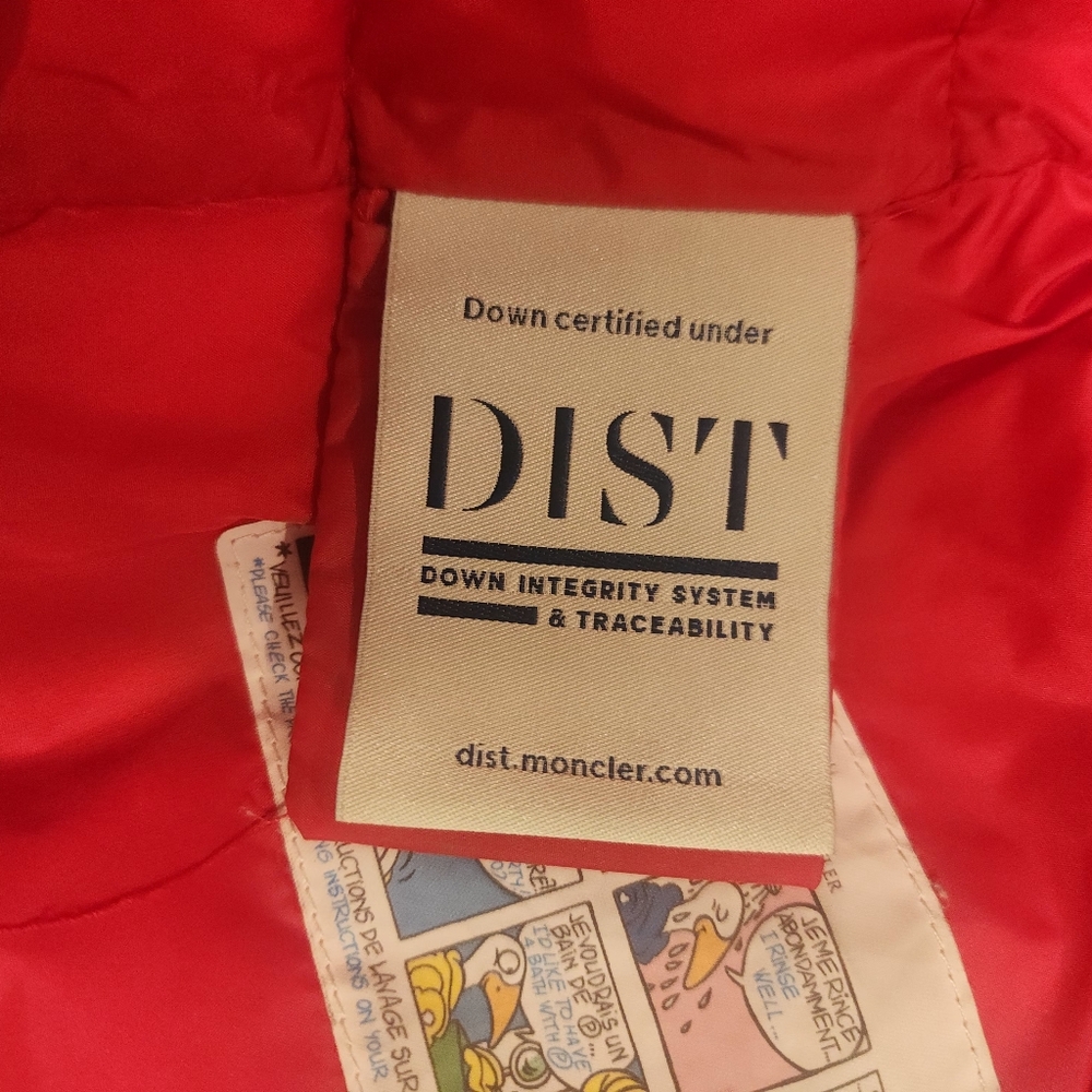 Moncler Toddler Red Puffer Vest 100% Authentic - Picture 2 of 4